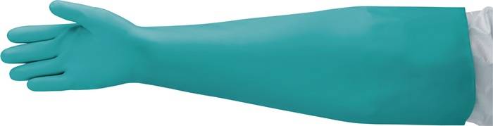 Chemikalienhandschuh AlphaTec 58-008 Gr.10 grün EN388,EN374,EN374-5,EN388 PSAIII
