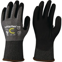 Schnittschutzhandschuhe LeiKaFlex® CUT RL 1636 Gr.10 grau/schwarz EN 388 PSA II Schnittschutzhandschuhe LeiKaFlex® CUT RL 1636 Gr.10 grau/schwarz EN 388 PSA II