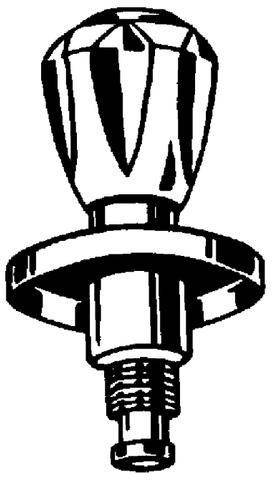 Grohe Oberteil DN 15 Brilliant-Griff 1/2Zoll Mark. bl chr