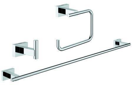 Grohe Bad-Set ESSENTIALS CUBE 3 in 1 chr