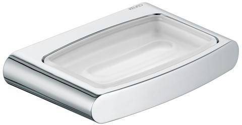 Keuco Seifenablage ELEGANCE Kri-gl-Schale m Halter vc