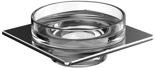 Emco Seifenhalter ART Schale Kristallglas klar chrom