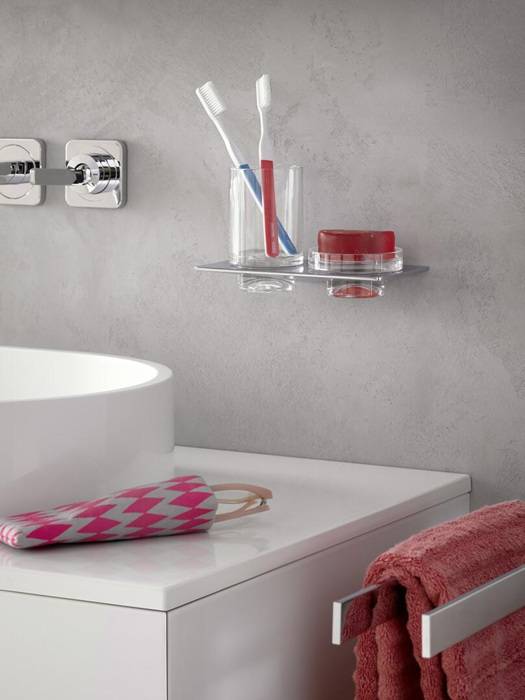 Emco Seifenhalter ART Schale Kristallglas klar chrom