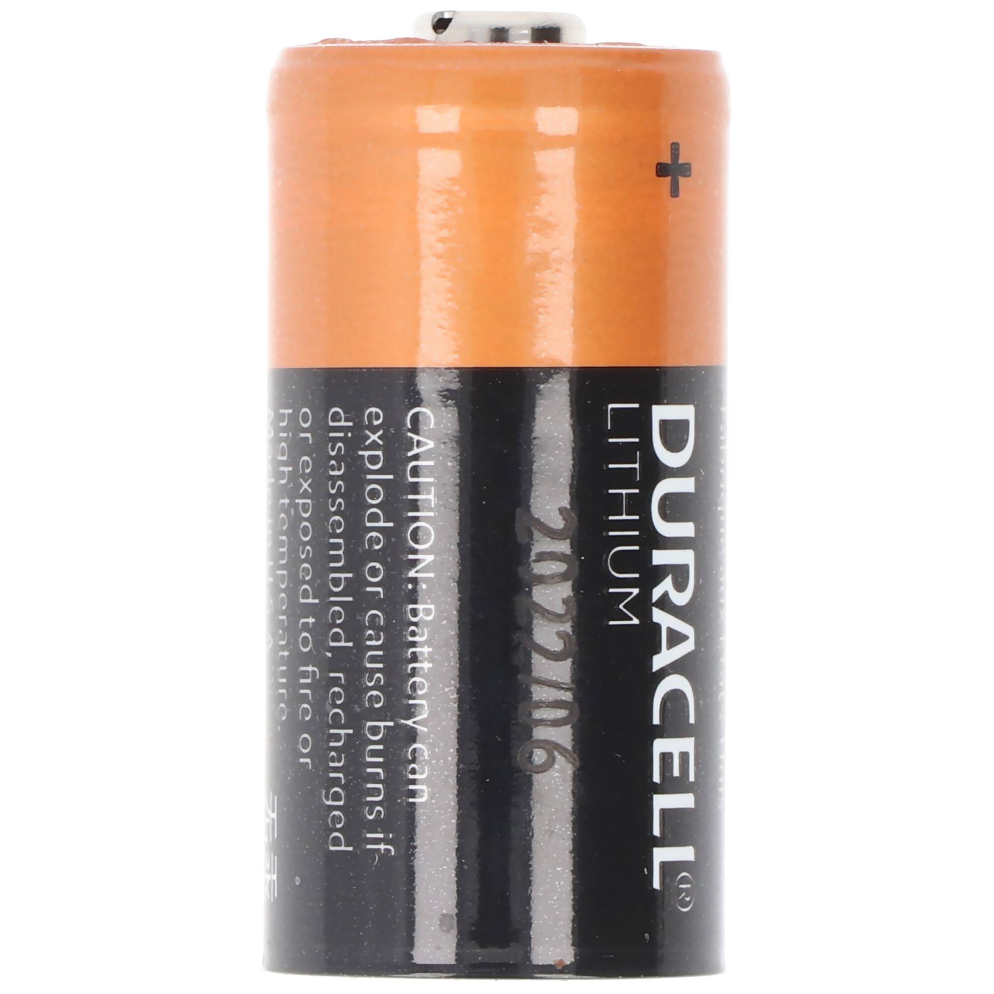 10x Duracell CR123A Lithium Batterie, 3V, Photobatterie CR123 A, im praktischen 10er Streifen