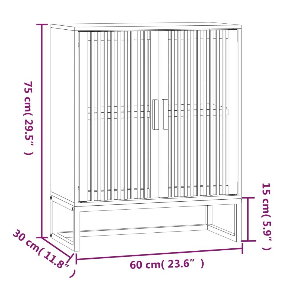vidaXL Sideboard 60x30x75 cm Holzwerkstoff