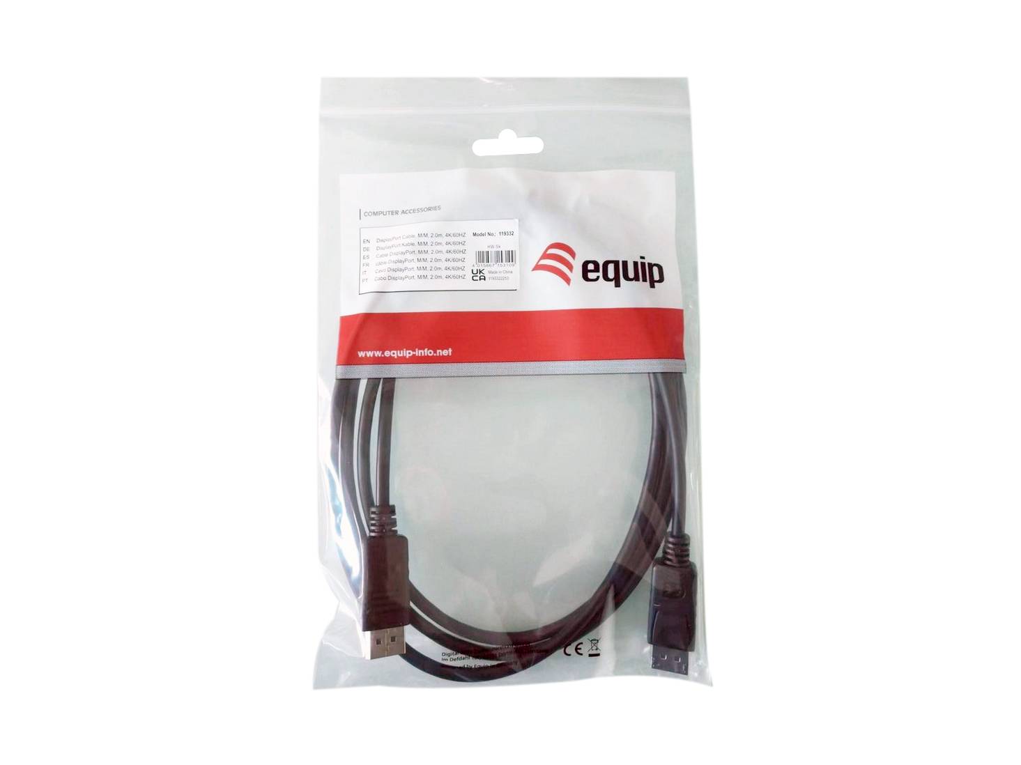 Equip DisplayPort-Kabel - DisplayPort (M)