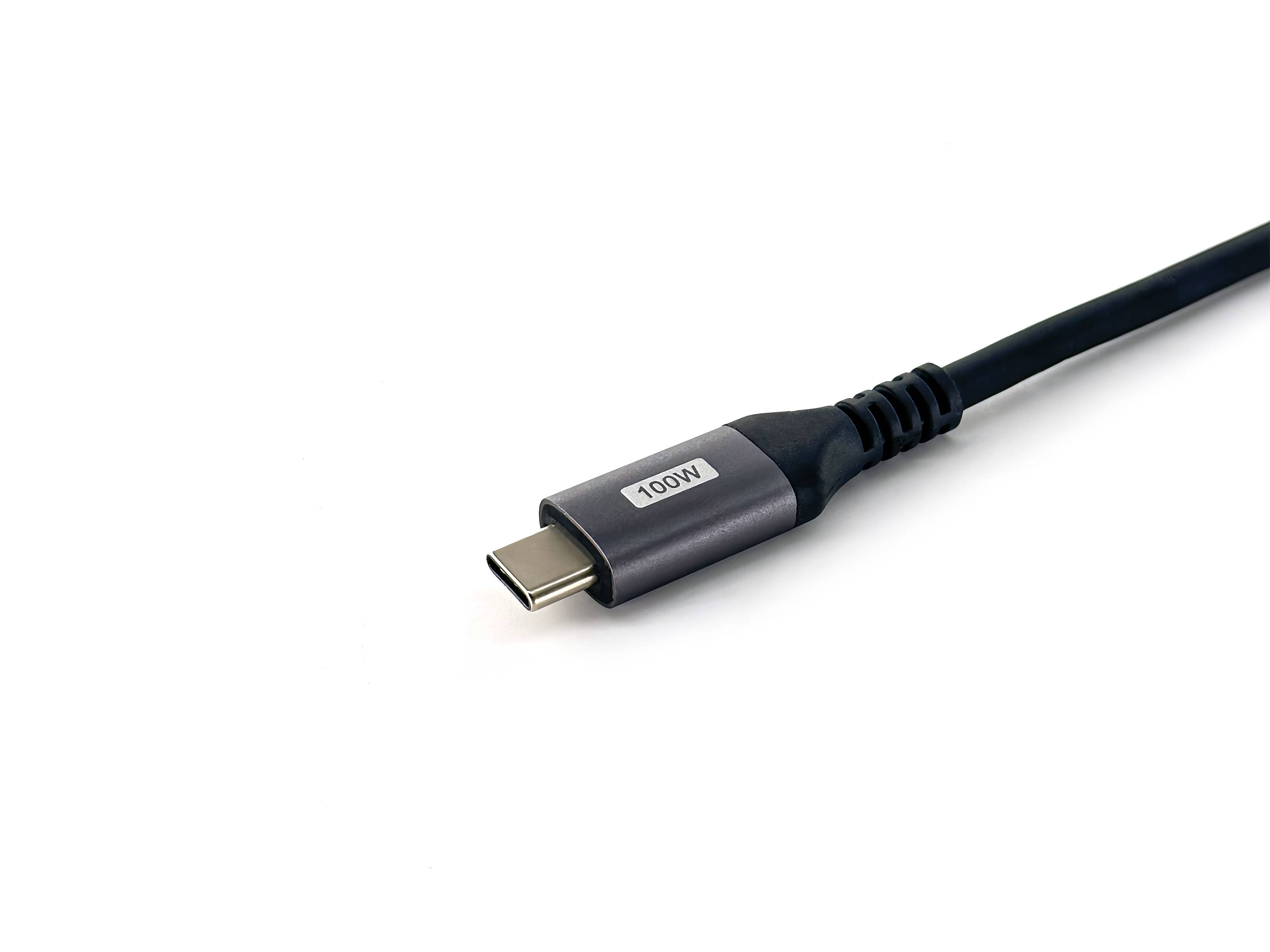 USB-C-Kabelstecker mit der Bezeichnung 