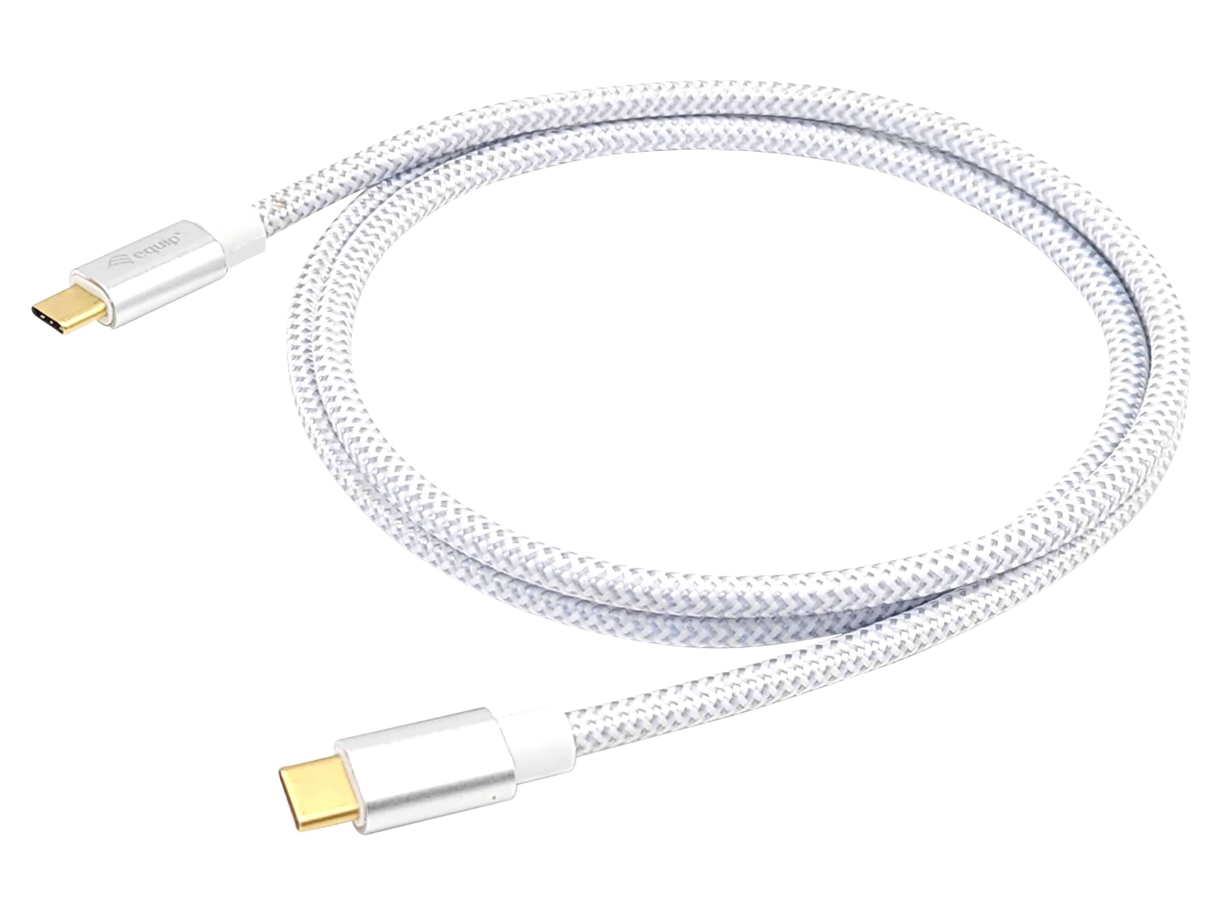 Equip USB 3.2 Gen 2 C-auf-C-Kabel - Stecker/Stecker - 2,0 m - 5 A - PD 100 W - 4