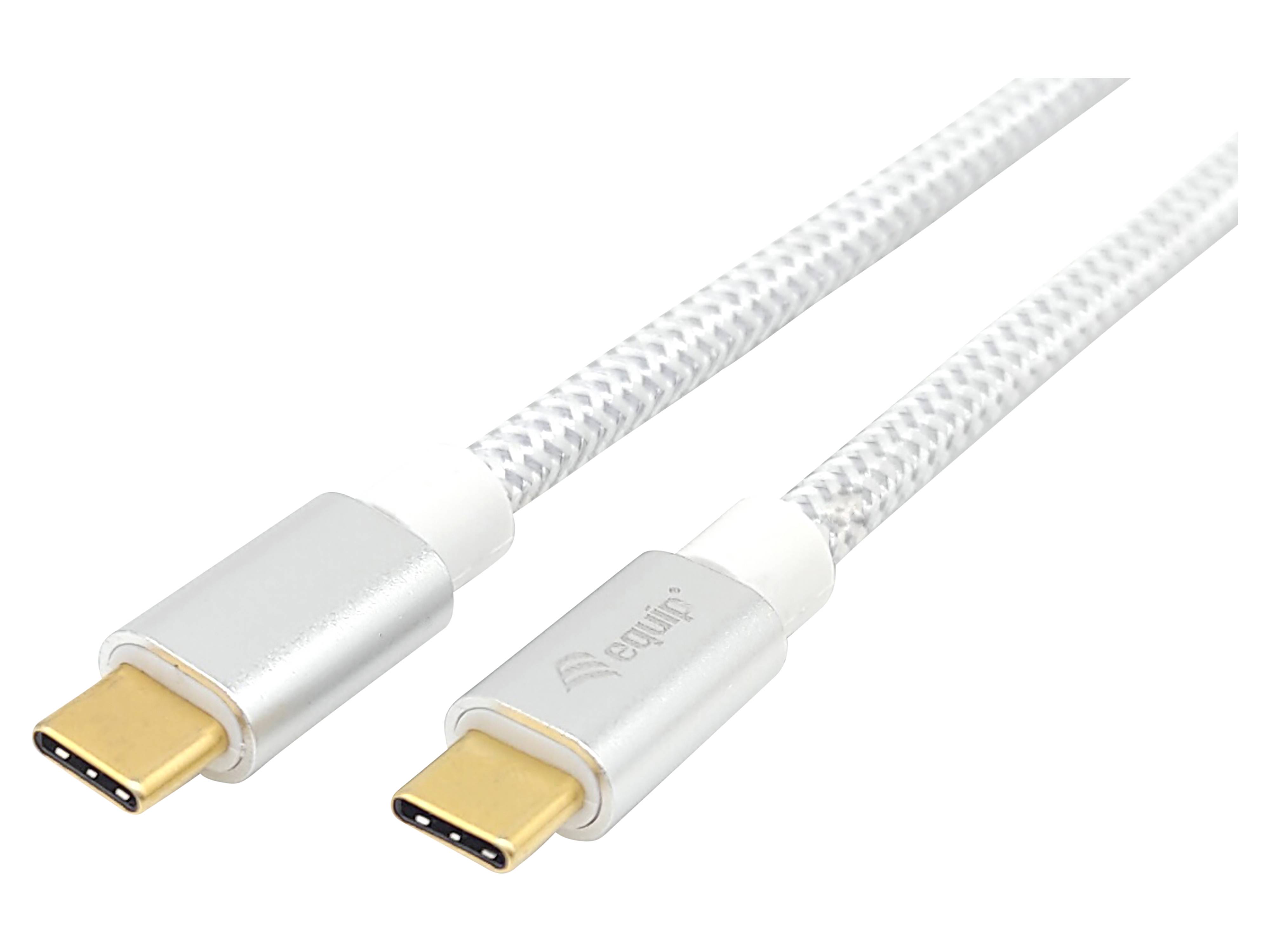 Equip USB 3.2 Gen 2 C-auf-C-Kabel - Stecker/Stecker - 2,0 m - 5 A - PD 100 W - 4