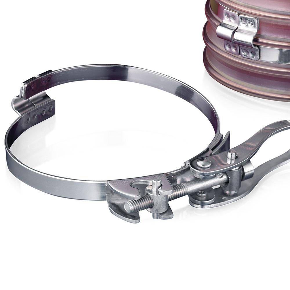 Schlauchschelle CLAMP 213 - passend zu Schlauch Ø -Innen 60 mm - Standard 9 mm Bandbreite - Preis per Stück