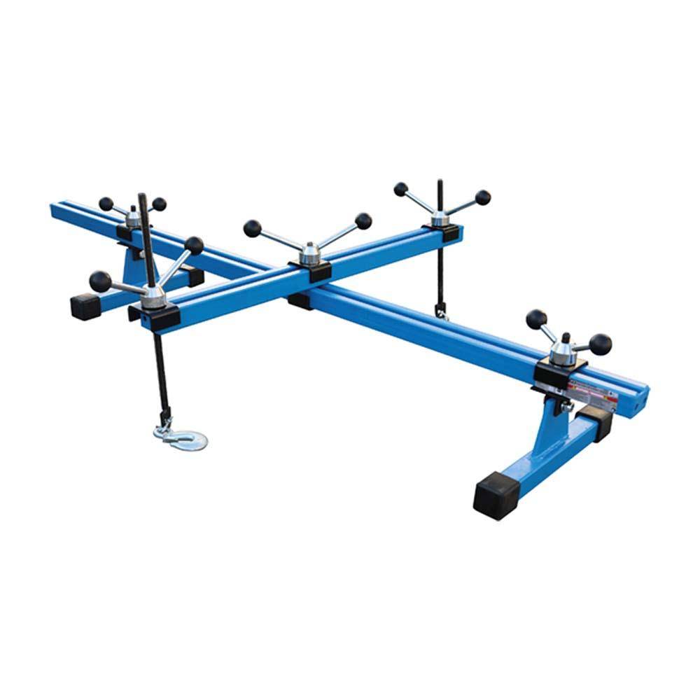 Motortraverse mit Querträger - Traversenbreite 400 bis 1400 mm - Belastbarkeit max. 500 kg