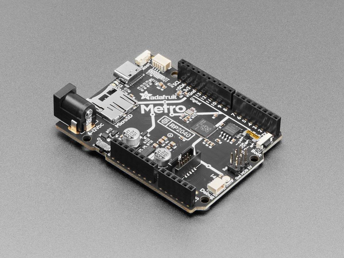 Adafruit Metro RP2040 133MHz 3.3V Logic 16MB Flash USB C Port 5786