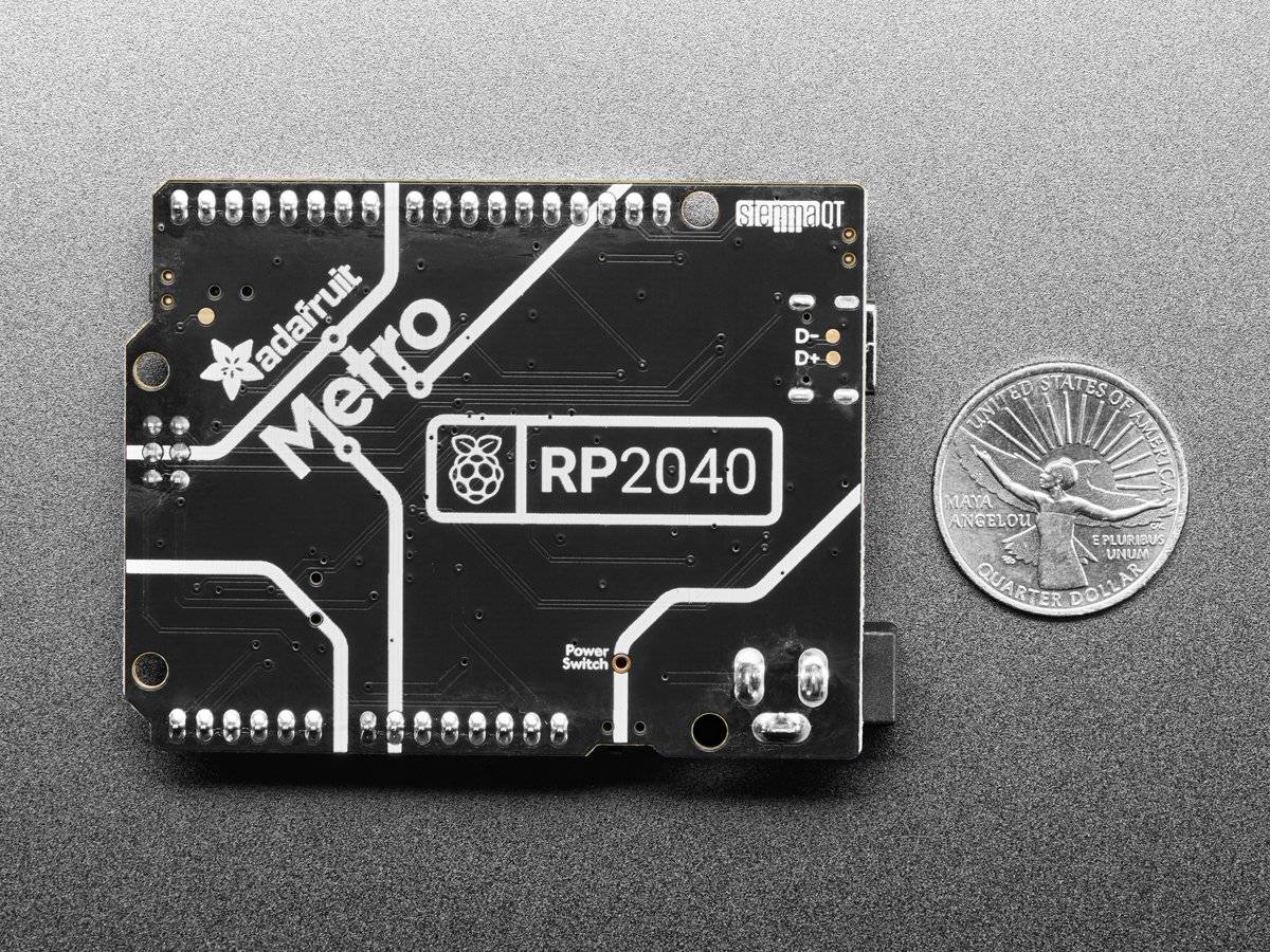 Adafruit Metro RP2040 133MHz 3.3V Logic 16MB Flash USB C Port 5786