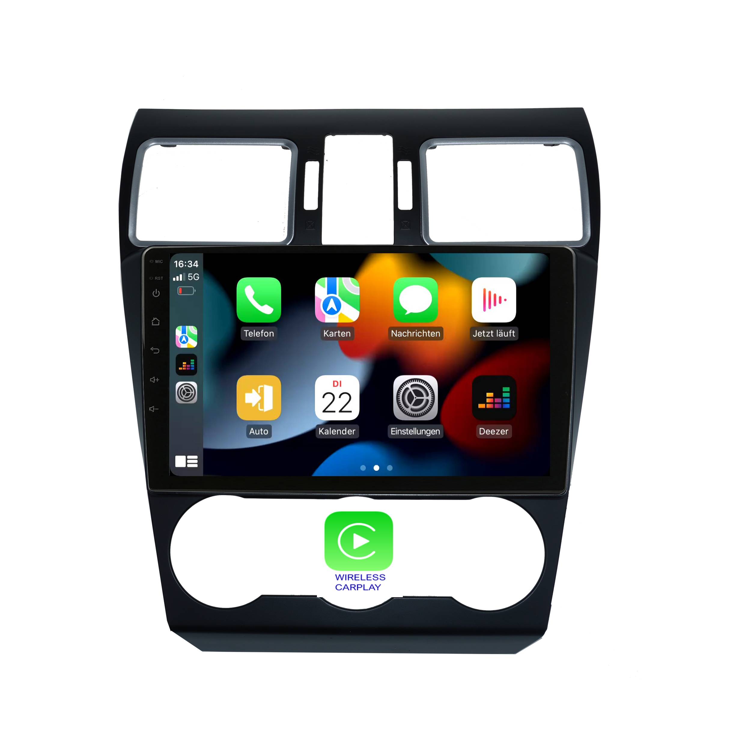 Für Subaru Forester 08-12 9" Touchscreen Android Radio GPS Navi CarPlay #1