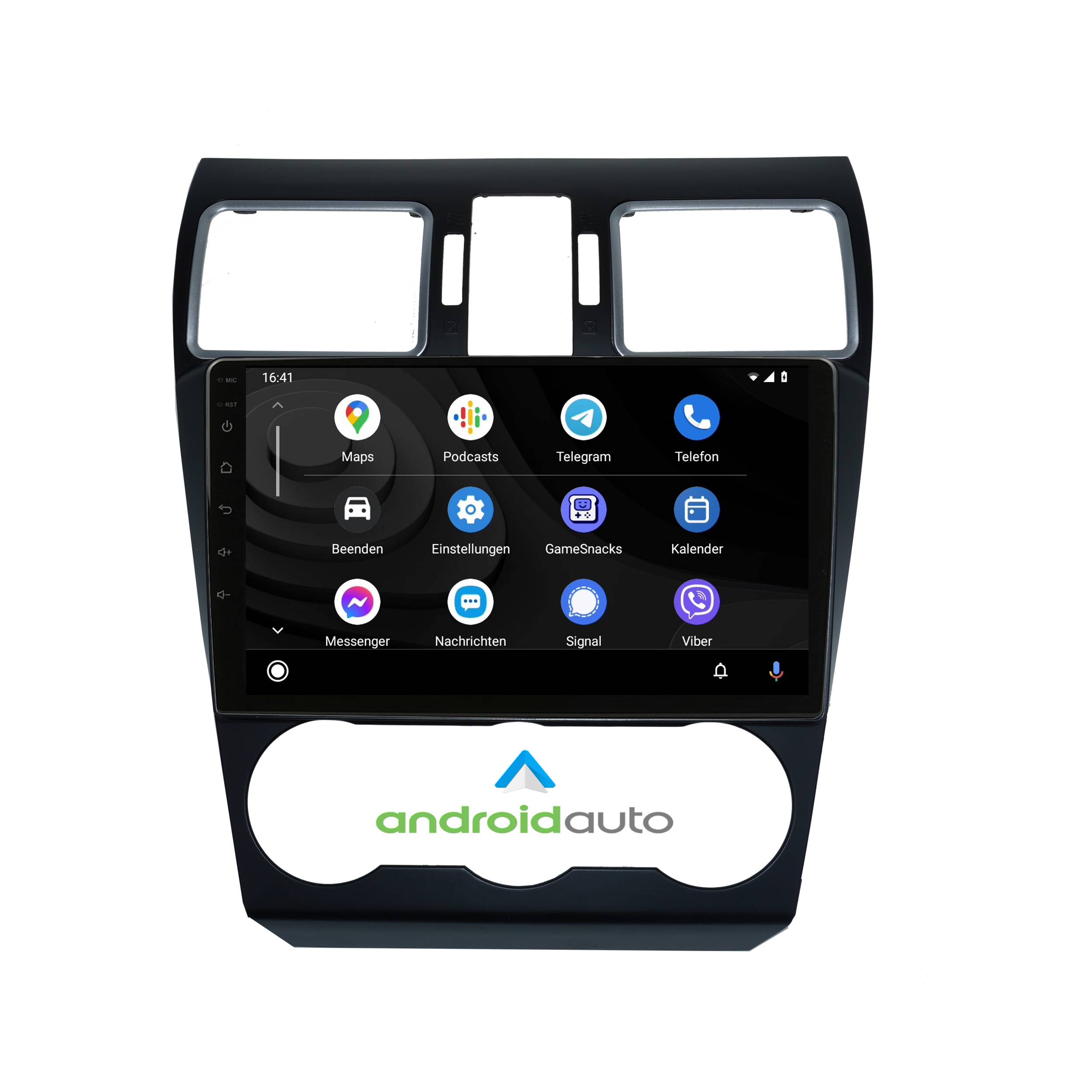 Für Subaru Forester MK4 15-17 WRX 9" Touchscreen Android Radio GPS Navi CarPlay