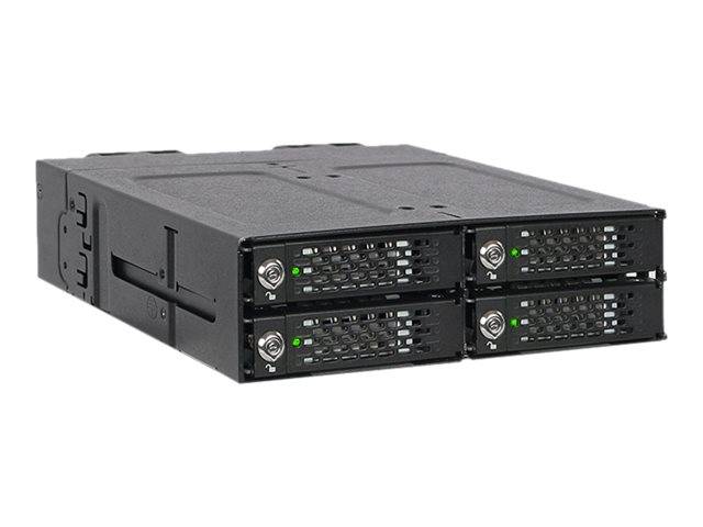 IcyDock 4x M.2 NVMe to 4x MiniSAS HD in 1x 5.25 bay mob rac