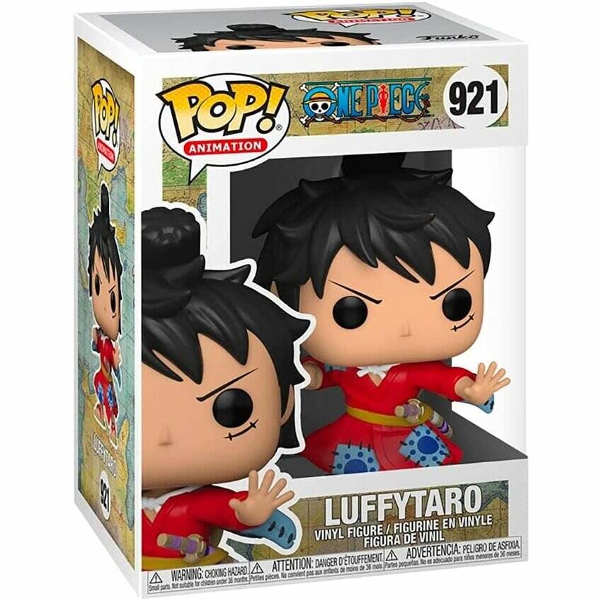 One Piece POP! Animation Vinyl Figur Luffy in Kimono 9 cm