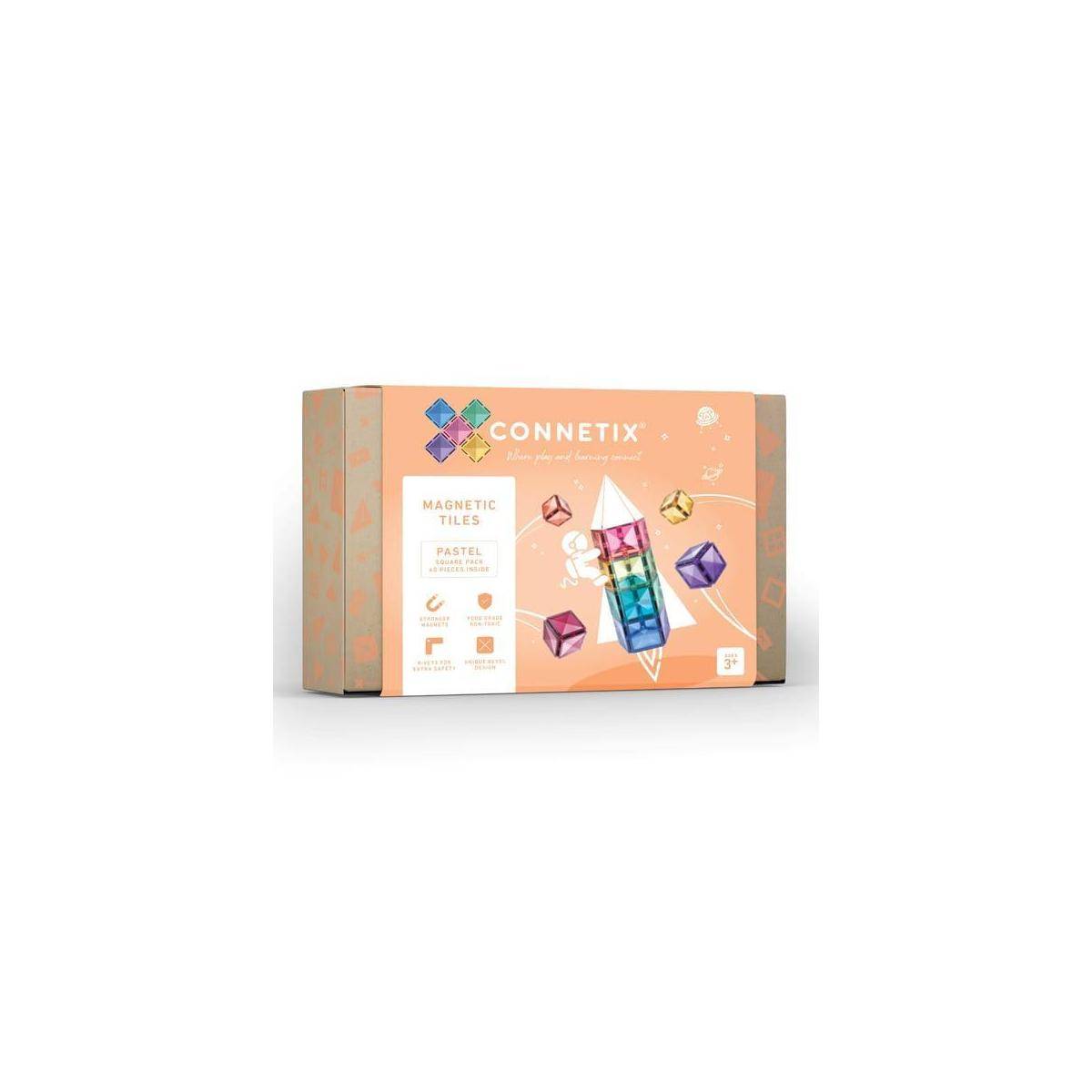 CT-P-00040-SQ - 40 Stück Pastell Quadratische Packung EU