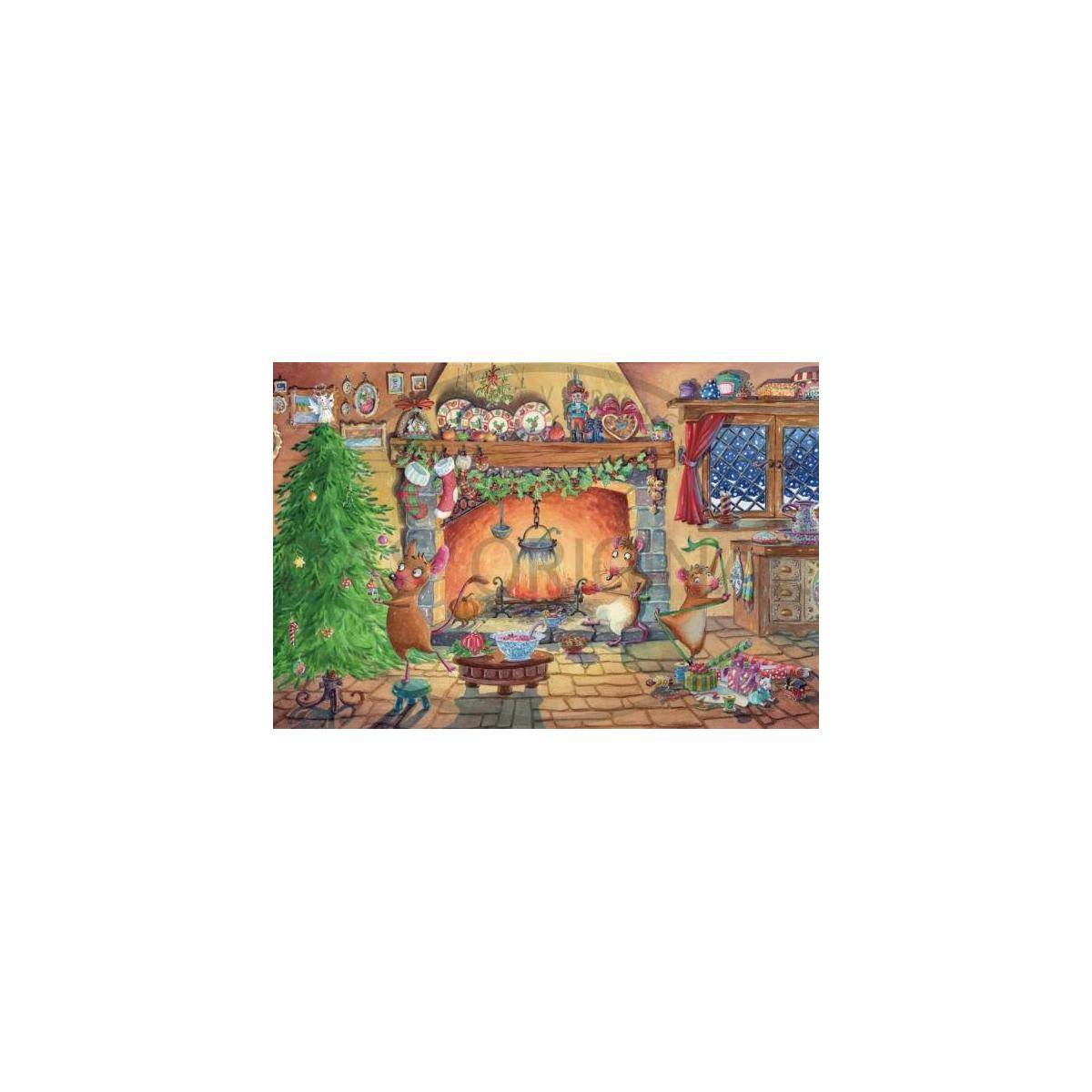 2981 - Adventskalender Weihnachten bei Familie Maus