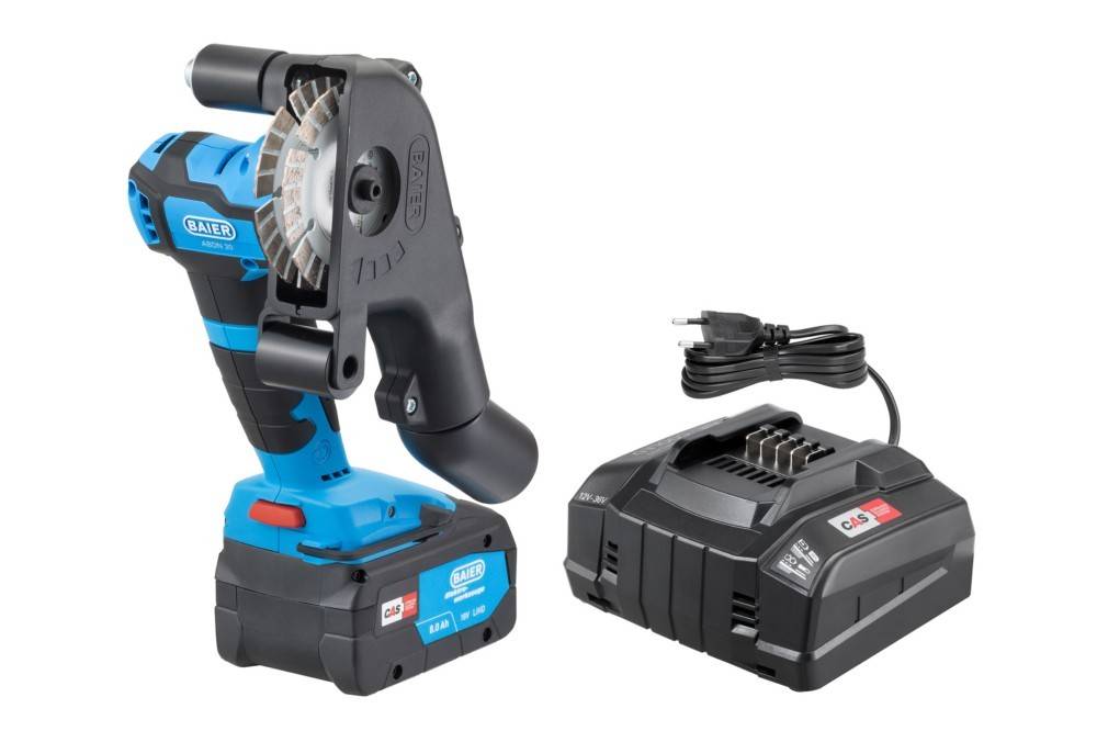 Baier Maschinenfabrik MAUERNUTFRÄSE ABDN 20 SET 2