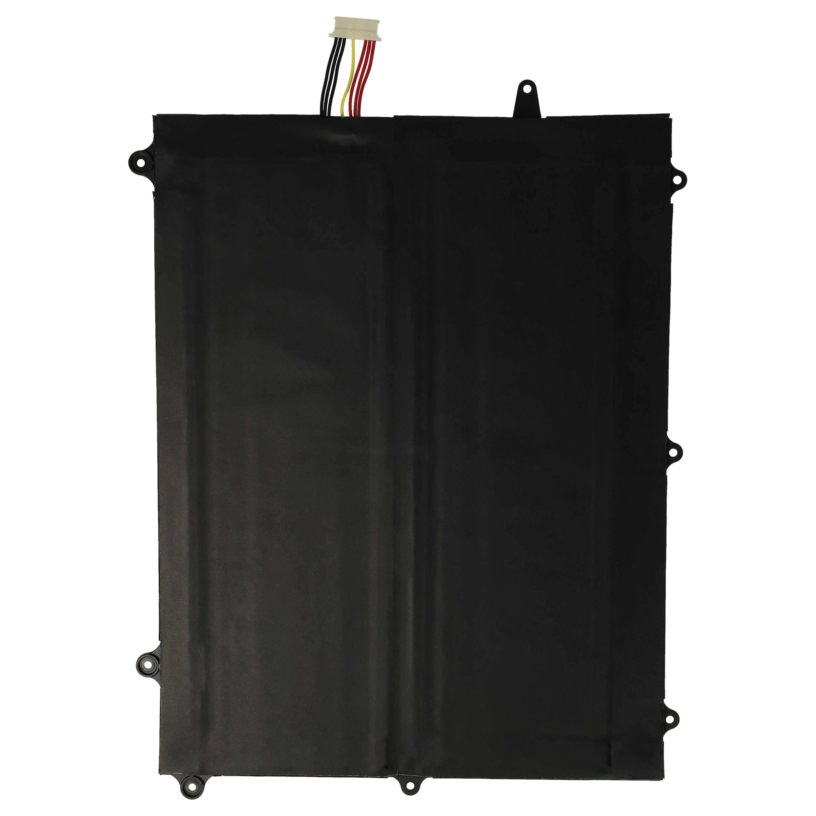 vhbw Akku Ersatz für Trekstor 34154184P, 28140168, HW-34154184, 30154200P für Notebook (5000 mAh, 7,6 V, Li-Polymer)
