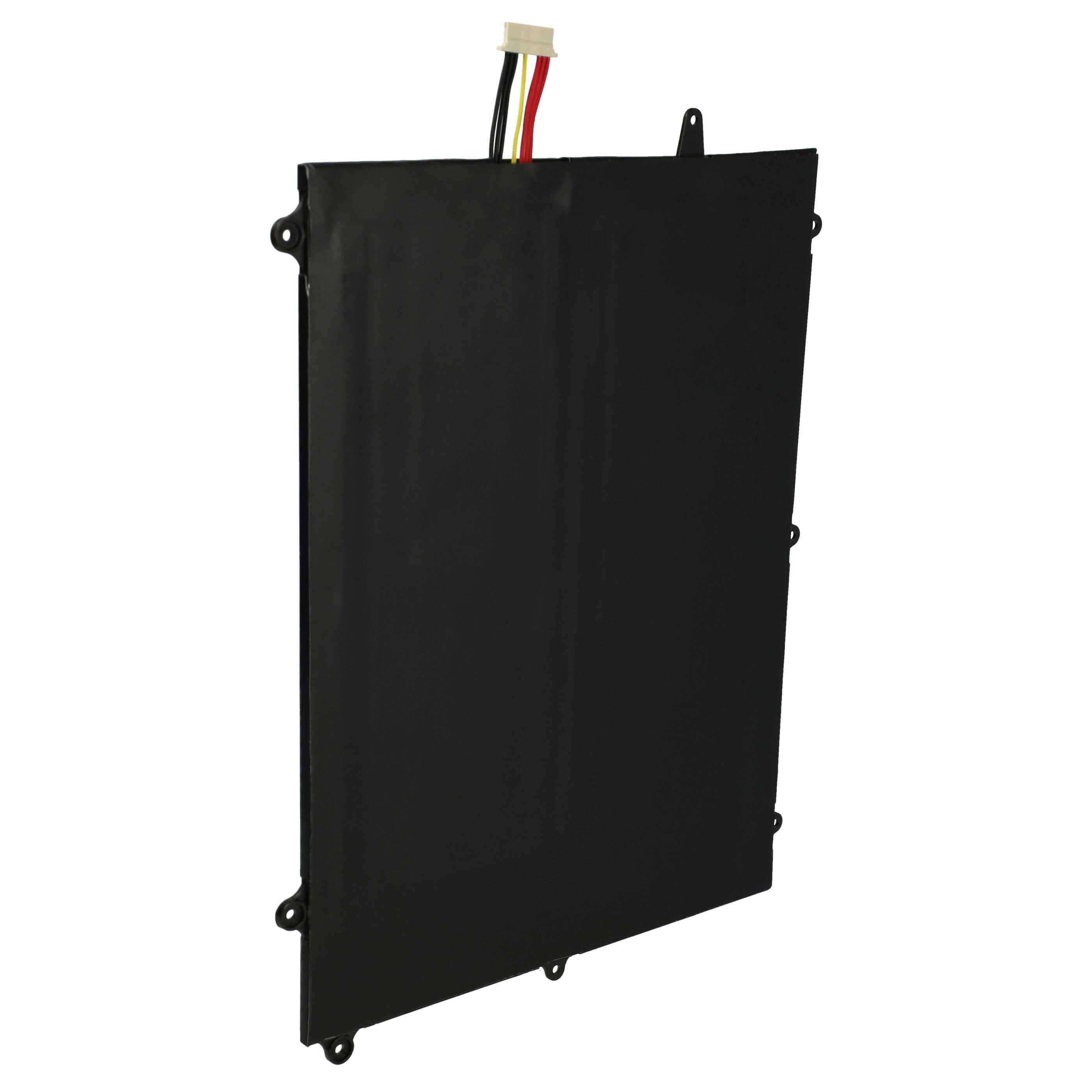 vhbw Akku Ersatz für Trekstor 34154184P, 28140168, HW-34154184, 30154200P für Notebook (5000 mAh, 7,6 V, Li-Polymer)