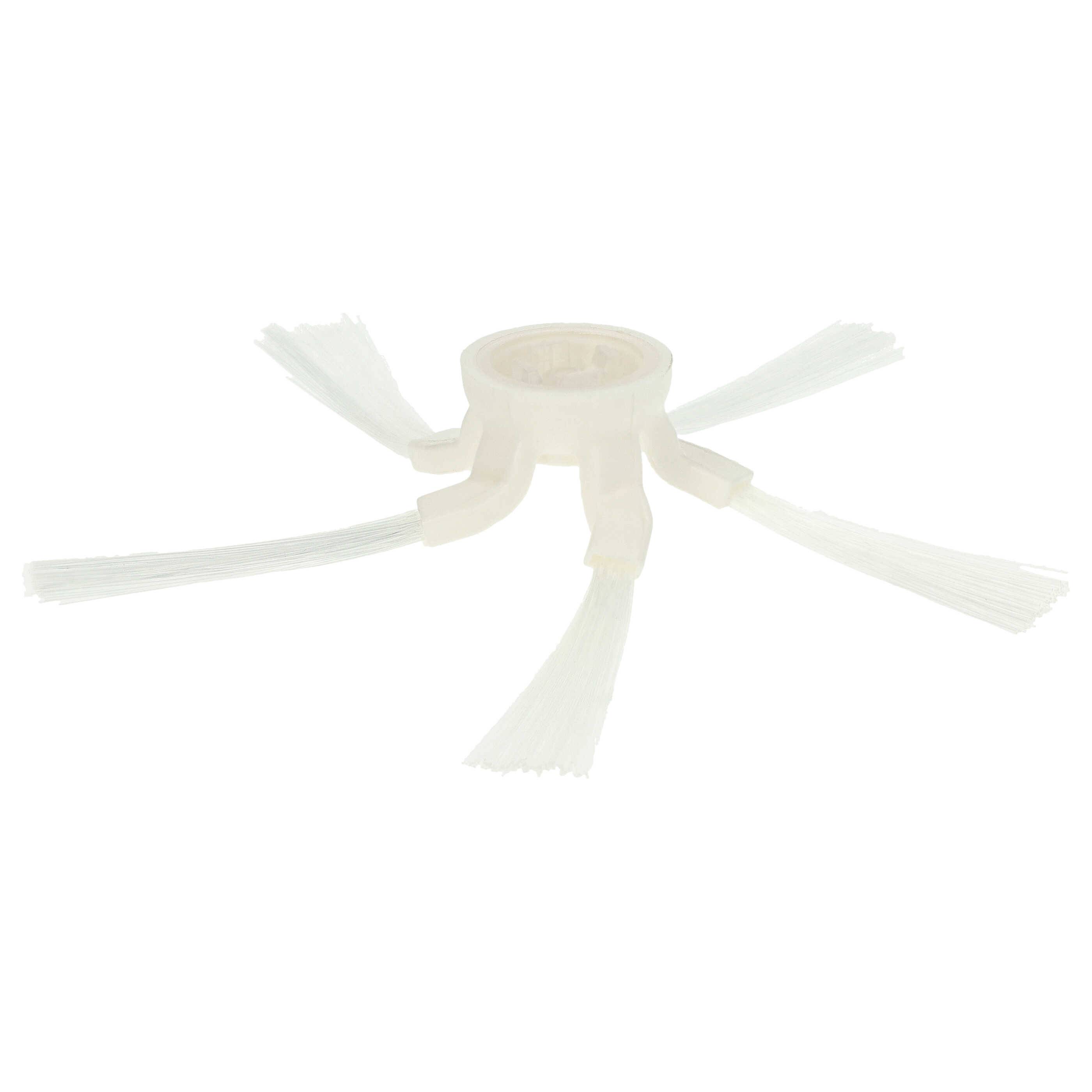 vhbw Seitenbürste kompatibel mit Dreame W10, W10 Pro Saugroboter - weiß