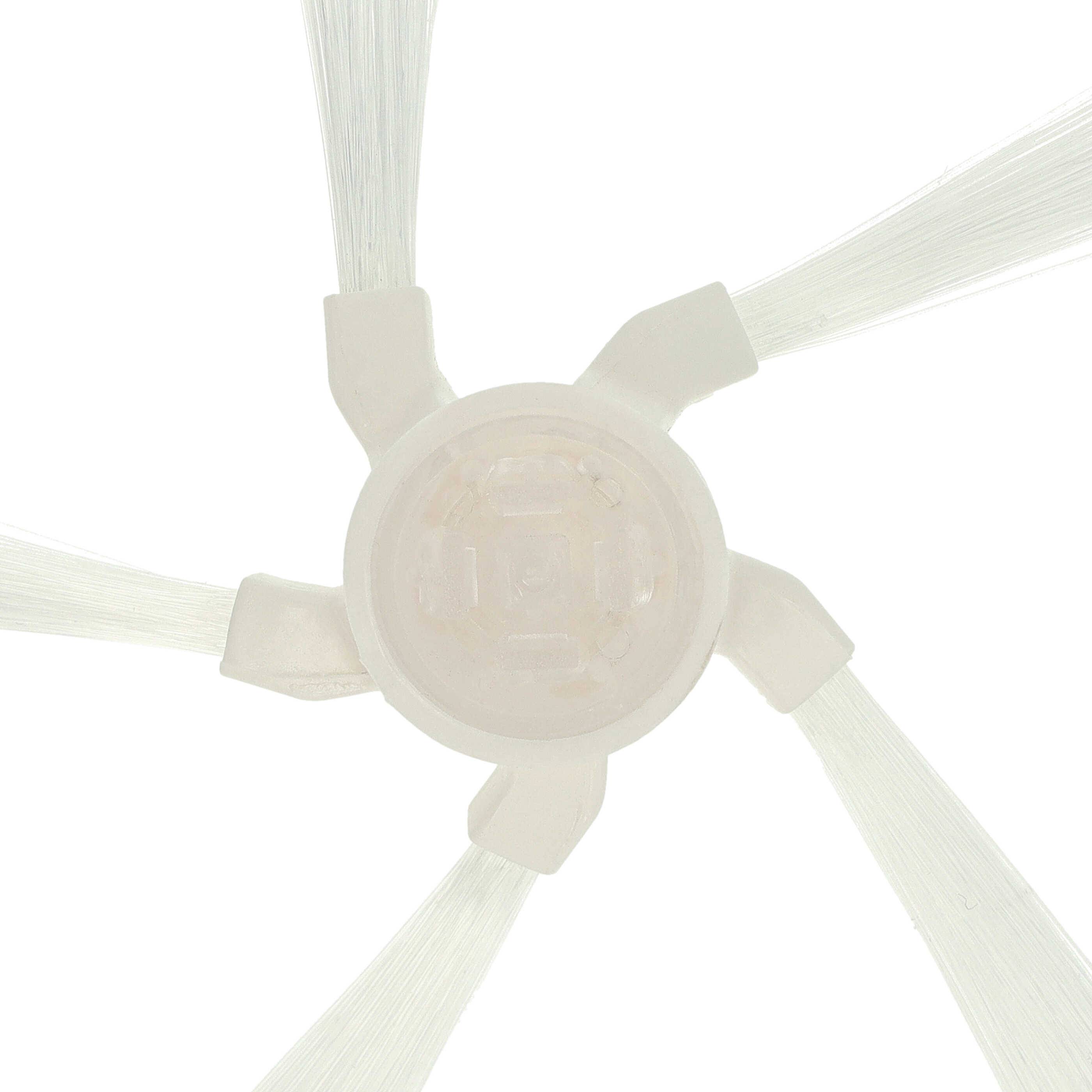 vhbw Seitenbürste kompatibel mit Dreame W10, W10 Pro Saugroboter - weiß