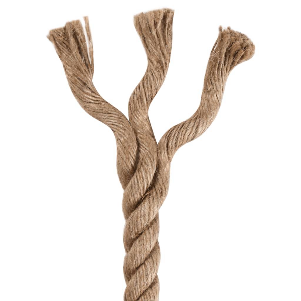 vidaXL Seil 100% Jute 20 mm 50 m