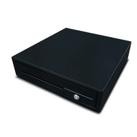 CAS Kassenschublade OHNE Geld-Einsatz, Profi Kassenlade, CDR-R41, 12V, schwarz, 410 x 420 x 100 mm CAS Kassenschublade OHNE Geld-Einsatz, Profi Kassenlade, CDR-R41, 12V, schwarz, 410 x 420 x 100 mm