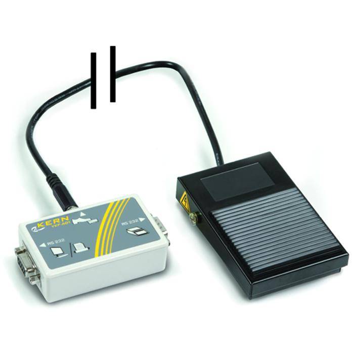 Fußschalter - für KERN Laborwaage PCD, PCB - inkl. Verbindungskabel