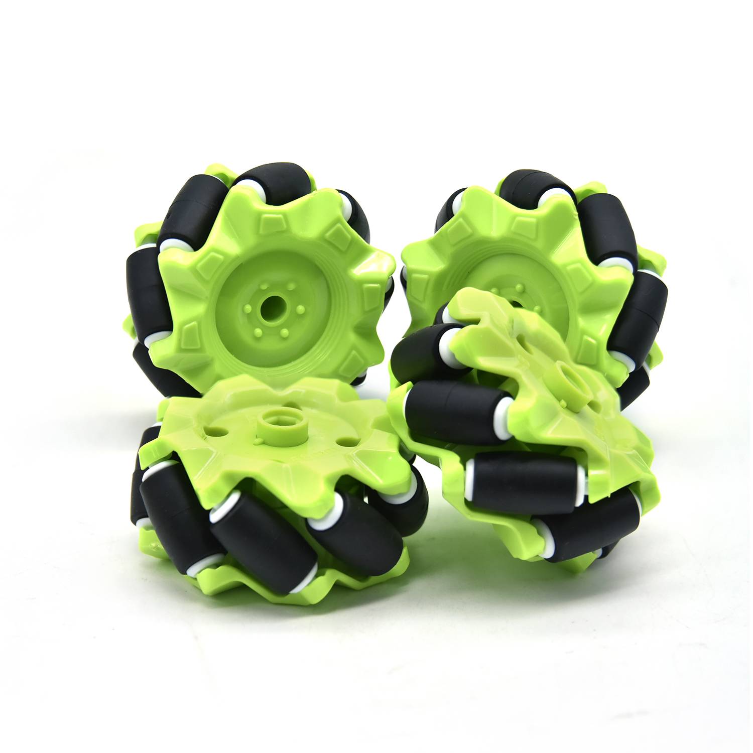 Keyestudio 4WD Mecanum Wheel Robot Cart Chassis Kit Double Layers Aluminum Body