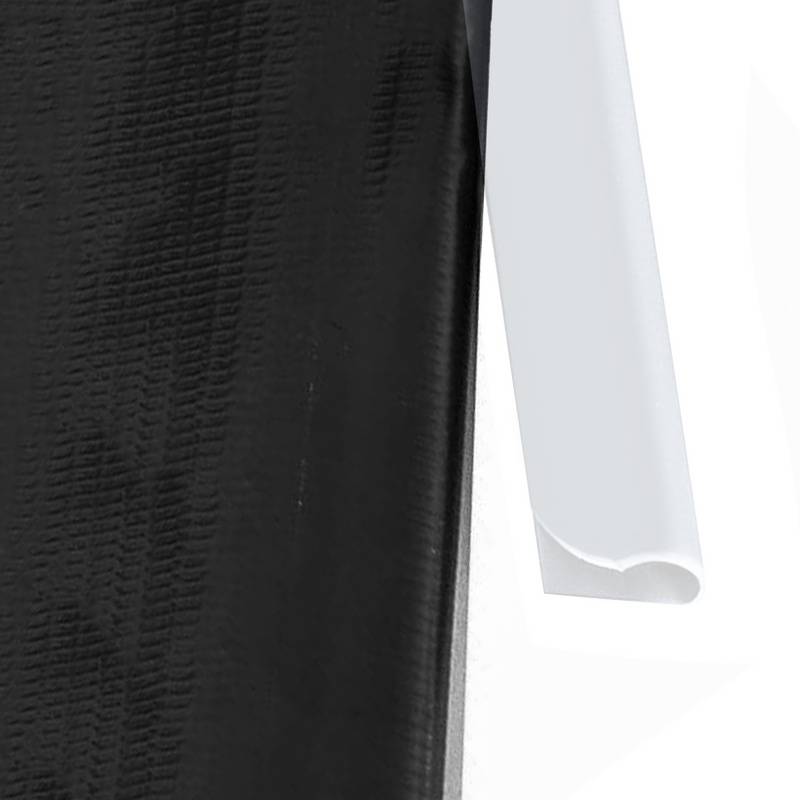 120-150 Stück PVC Befestigungsclips Balkonsichtschutz Sichtschutz Universal Klemmschienen für Doppelstabmatten Sichtschutzstreifen Zaun Transparent-