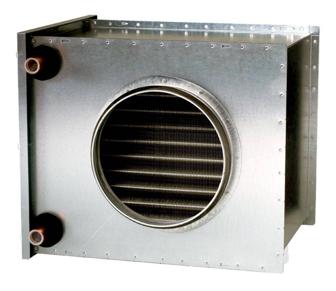 Systemair VBC 100-3 Heizregister PWW