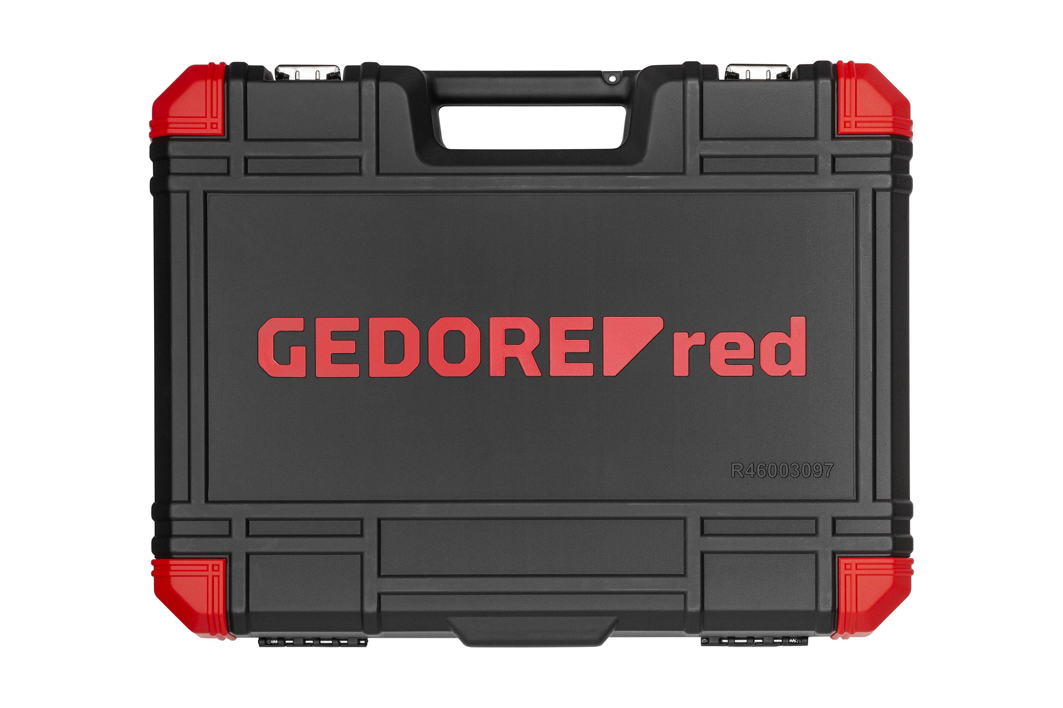 Gedore R46003097 Steckschlüssel-Satz 1/4"+1/2" 97-teilig