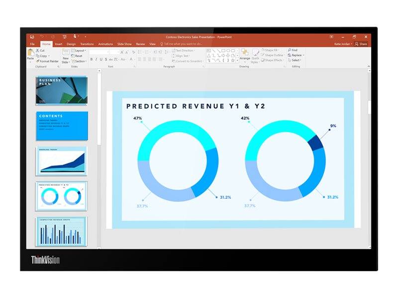 ThinkVision M14d 14 2240 x 1400 USB-C 60Hz