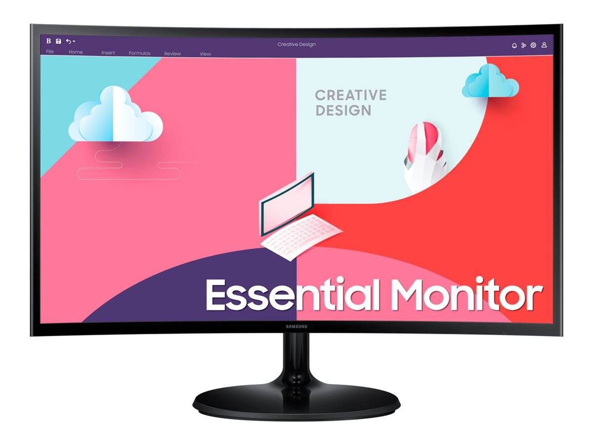 Samsung S24C360EAU - S36C Series - LED-Monitor - gebogen - 61 cm (24"")