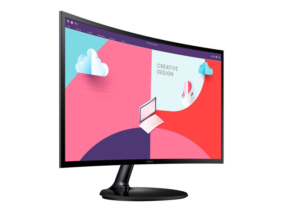 Samsung S24C360EAU - S36C Series - LED-Monitor - gebogen - 61 cm (24"")