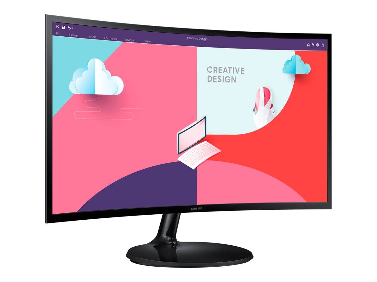 Samsung S24C360EAU - S36C Series - LED-Monitor - gebogen - 61 cm (24"")