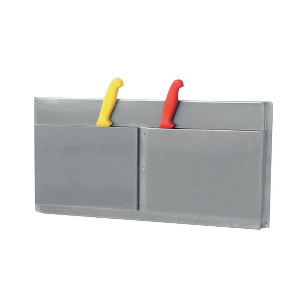 ETERNASOLID Messerhalter aus Edelstahl, doppelt