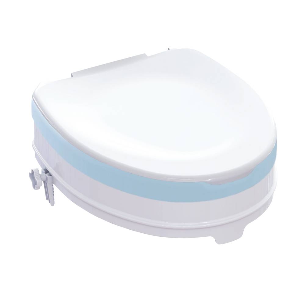 ETERNASOLID SMART Toilettensitzerhöhung Soft 10 cm, mit Deckel, max. Belastbarkeit 225 kg