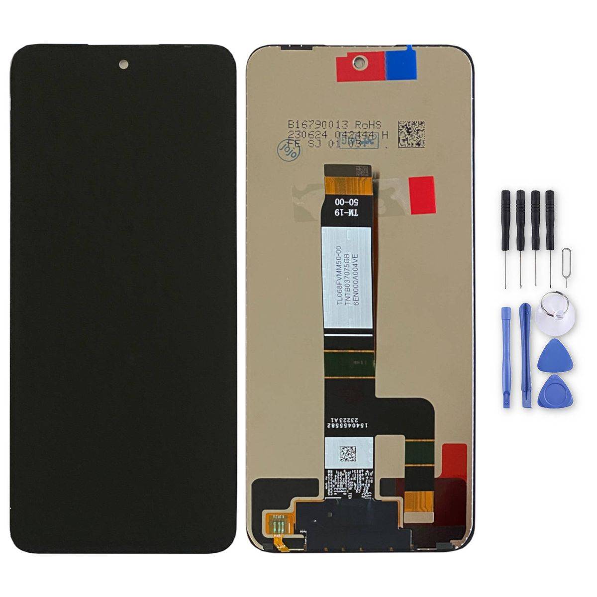 Für Xiaomi Redmi 12 Display Full LCD ohne Rahmen Einheit Touch Ersatzteil Reparatur Schwarz