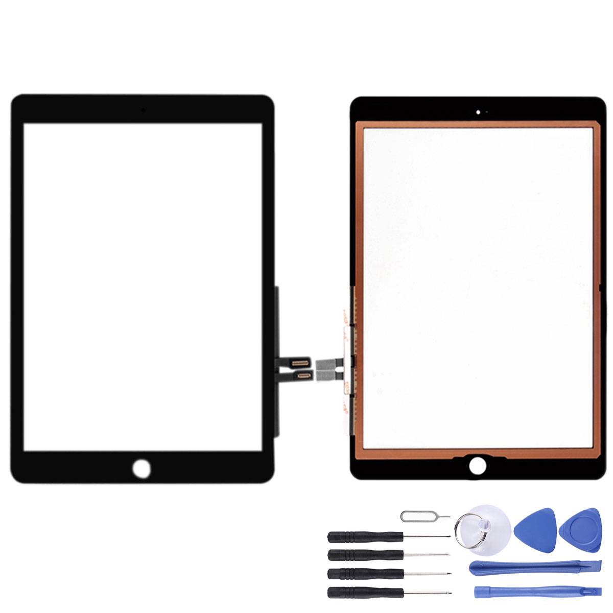 Für Apple iPad 10.2 2019 7. Generation Touch Screen Glas Display Digitizer für LCD Schwarz