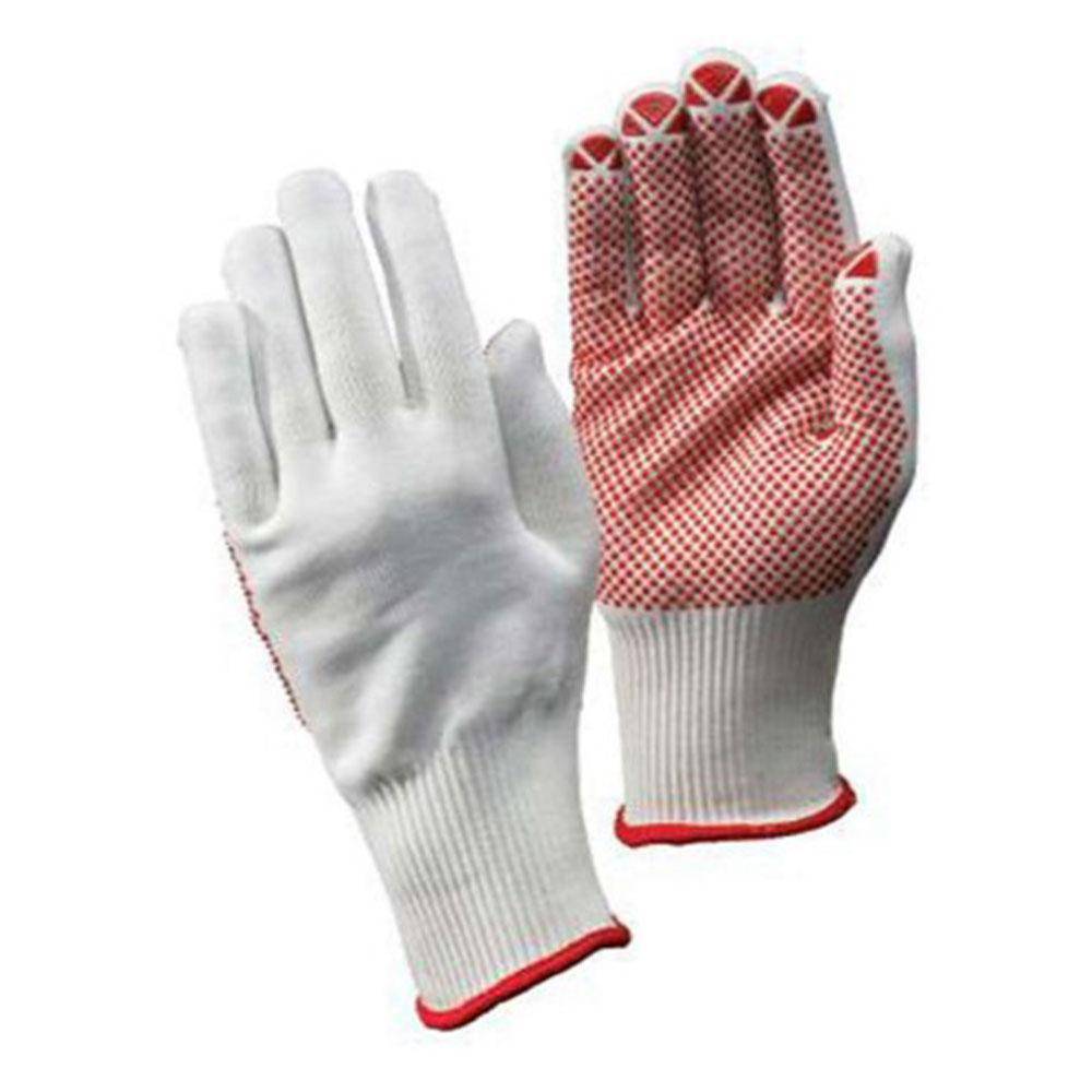Strickhandschuh "PACKER" - Kat. 2 - weiß - Größe 7 - FORTIS - Preis per Paar