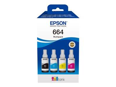 EPSON 1LB 664 EcoTank 4-colour Multipack Drucken, Scannen & Verbrauchsmaterial Verbrauchsmaterialien