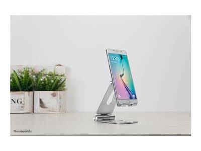 NEOMOUNTS Phone DeskStand bis 7Z silber Audio, Video, Display & TV Optionen & Zubehör Halterungen