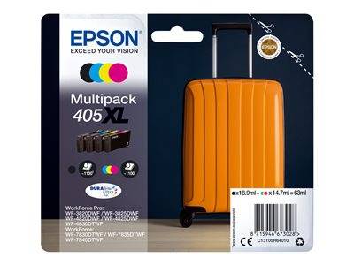 EPSON 2LB Multipack 4-colours 405XL w/s Drucken, Scannen & Verbrauchsmaterial Verbrauchsmaterialien