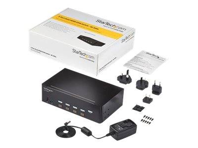 STARTECH HDMI KVM Switch - 4K 30Hz Peripheriegeräte & Zubehör KVM KVM Switches