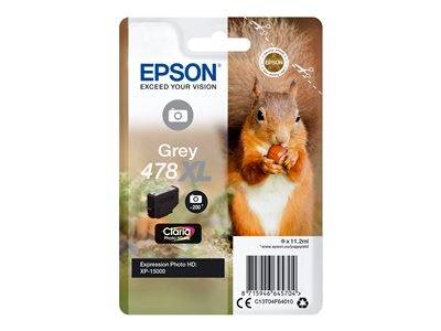 EPSON 4LB Singlepack Grey 478XL Drucken, Scannen & Verbrauchsmaterial Verbrauchsmaterialien - Tinte
