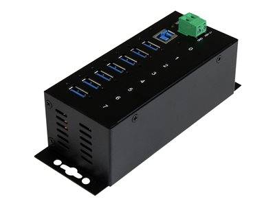 STARTECH 7 Port rugged mountable Peripheriegeräte & Zubehör Kabel & Adapter USB Hubs